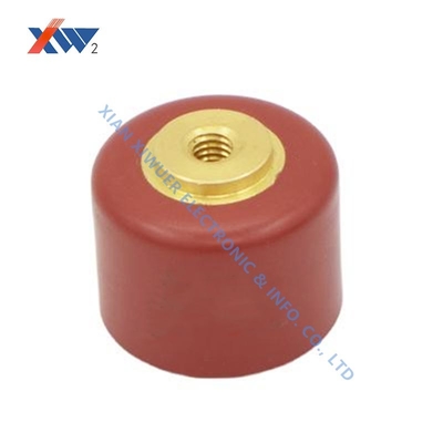 CT8-2 10000pF high frequencies ceramic capacitor doorknob capacitors screw terminal 40kv capacitor