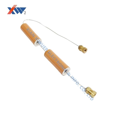 Customized High Voltage Ceramic Capacitor Rod 36KV 45PF Coated Available