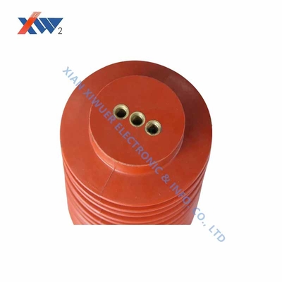40.5KV 155x340  High Voltage Insulator , Indoor Busbar Support Insulator