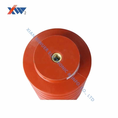40.5KV 155x340  High Voltage Insulator , Indoor Busbar Support Insulator