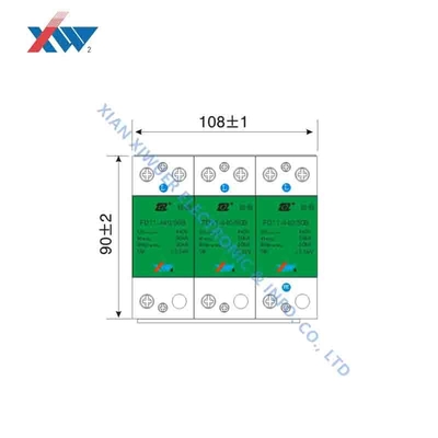 Switch type AC surge protector device 440V FD11-440/50B-3P class 1 liightning protection