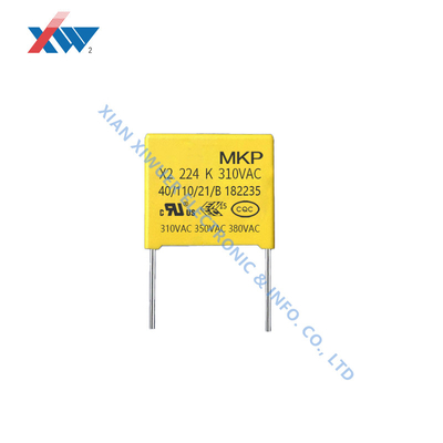 CBB22S-B Small Polypropylene Boxed High Voltage Film Capacitor 350V 4.7uF