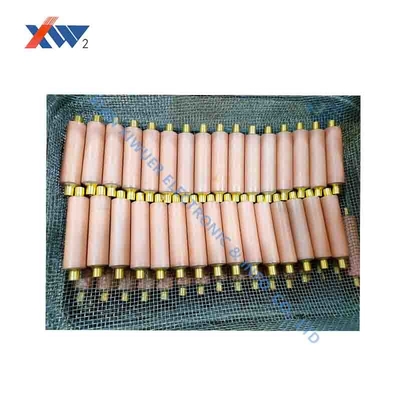 Ceramic capacitor rod for capacitive Insulators 6KV 150pf  high voltage