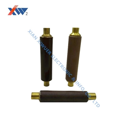 Brown 24KVac 15pF High Voltage Live Line Ceramic Capacitors For Indicators And Charged Displays