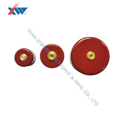 Customized Ceramic High Voltage Doorknob Capacitor With 10KVDC - 150KVDC 140pF - 20000pF