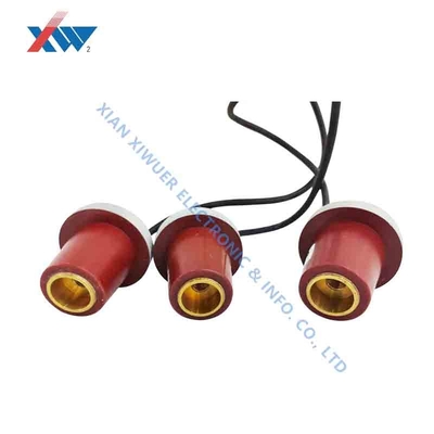 Bushing Shaped Capacitive Voltage Divider Through The Wall Plug-In Electronic Voltage Sensor