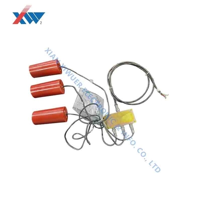 Bushing Shaped Capacitive Voltage Divider Through The Wall Plug-In Electronic Voltage Sensor