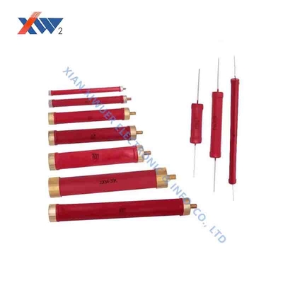 RI80 High Voltage Resistors High Pressure High voltage glass glaze film resistor Ceramic Wirewound Resistor​ 300W