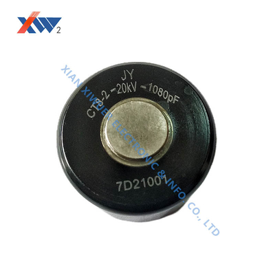 9300 pF screw M8 capacitor ceramic high voltage capacitors high amplitude 10kV 30kV