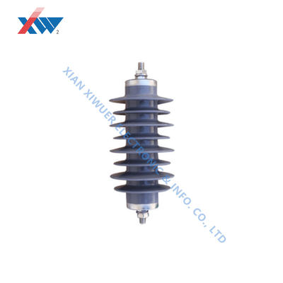 35kv~110kv Composite Pin Insulator Distribution Type Polymer-housed Metal Oxide Surge Arresters Light Weight
