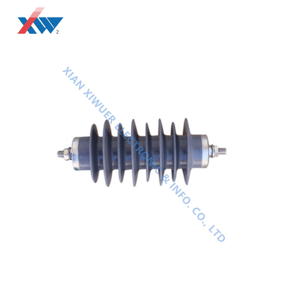 35kv~110kv Composite Pin Insulator Distribution Type Polymer-housed Metal Oxide Surge Arresters Light Weight
