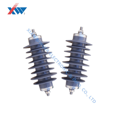 35kv~110kv Composite Pin Insulator Distribution Type Polymer-housed Metal Oxide Surge Arresters Light Weight