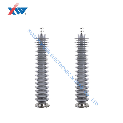 35kv Gapless Lightning Arrester Power Station Type Polymer-housed Metal Oxide Surge Arresters Composite Insulator