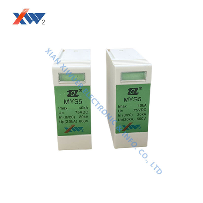 SPD MYS5 40kA 75V Surge Protective Device IP20 For Protecting Communication Power 48V DC System