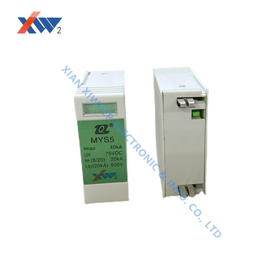 SPD MYS5 40kA 75V Surge Protective Device IP20 For Protecting Communication Power 48V DC System