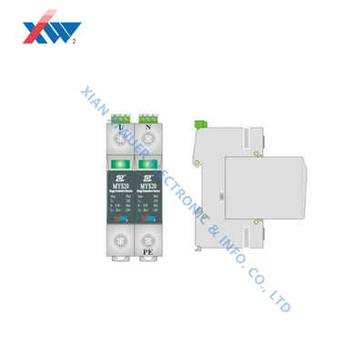 MYS20-320/20-2P Class C Surge Protector With Remote Signaling Alarm Device For Lightning Protection Of AC Equipment