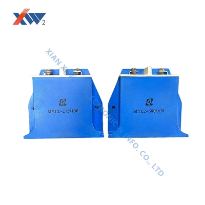 Metal Oxide Block Varistors Disk Shaped D40 Varistor With Plastic Housing 40kA
