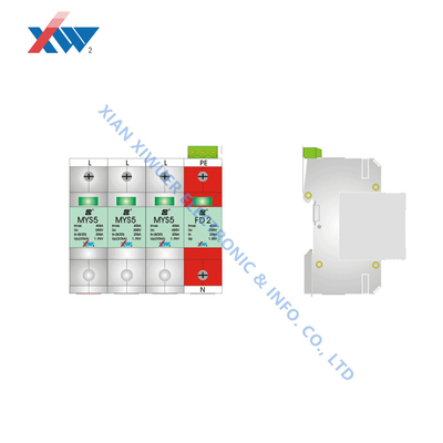 MYS5-385/20-3P+NPE Pluggable SPD 3P+1 Series Class II Surge Protection Device Uc385V