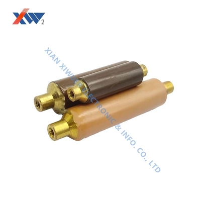 Customized Dimension High Voltage Ceramic Capacitor With Thread Inserts M4 For Voltage Sensor