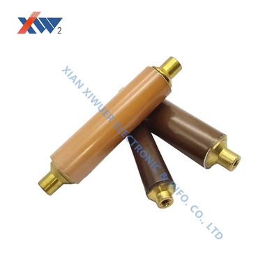 Customized Dimension High Voltage Ceramic Capacitor With Thread Inserts M4 For Voltage Sensor