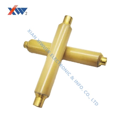 Customized Dimension High Voltage Ceramic Capacitor With Thread Inserts M4 For Voltage Sensor