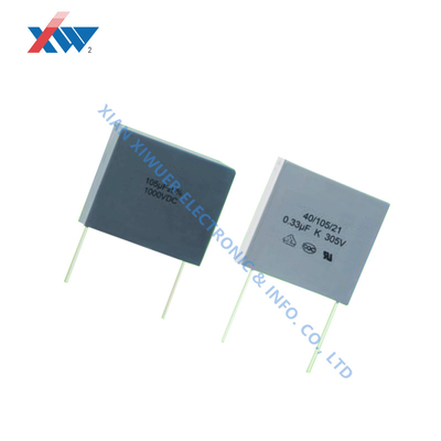1000VDC Metalized Polypropylene Film Capacitor Class 1 Farad Safety Capacitor Interference Suppression