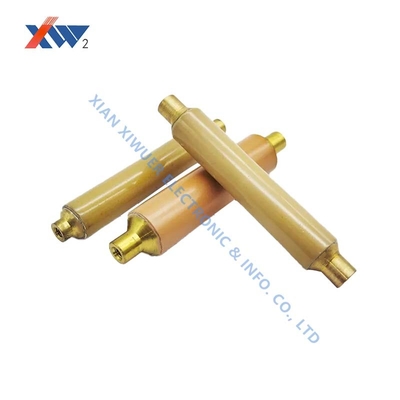 Barium Titanate Dielectric Material 12kV 40pF Live Line Ceramic Capacitor for High Frequency Pulse Circuits