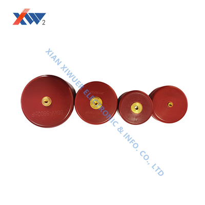 High Voltage Doorknob Capacitor 24kV 1100pF Non Polarized Capacitor Hv ceramic capacitor