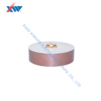12kVDC High Voltage Ceramic Screw Terminal Capacitor 6000pF For Doorknob Mounting