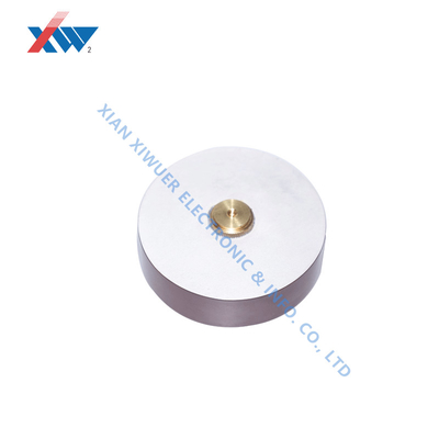 12kVDC High Voltage Ceramic Screw Terminal Capacitor 6000pF For Doorknob Mounting