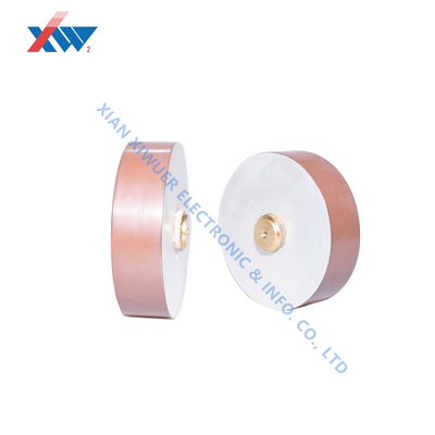 12kVDC High Voltage Ceramic Screw Terminal Capacitor 6000pF For Doorknob Mounting