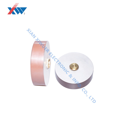 12kVDC High Voltage Ceramic Screw Terminal Capacitor 6000pF For Doorknob Mounting