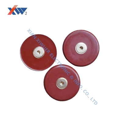 High Frequency Pulse Circuit Ceramic Capacitor 3kV 10000pF Doorknob Capacitors Screw M5 High Voltage Doorknob Capacitor