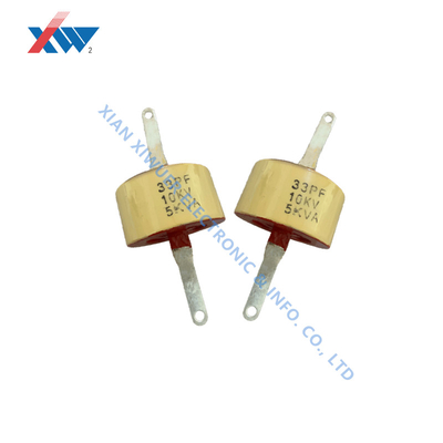 10KV 33PF high frequency ceramic capacitor used in high frequency field with high stability