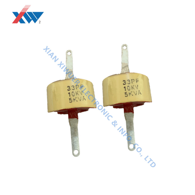 10KV 33PF high frequency ceramic capacitor used in high frequency field with high stability