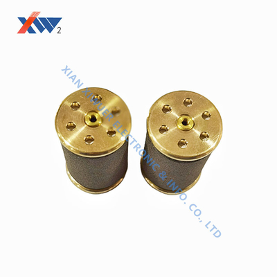 Premium Sand Blasted High Voltage Ceramic Capacitor 27KV 80PF with Exceptional Features Screw Nut M6