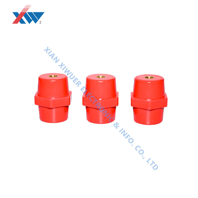 Epoxy Resin Low Voltage Isolator support busbar insulator SM25-M5 brass thread  standoff insulator used for Renewable Energy Systems