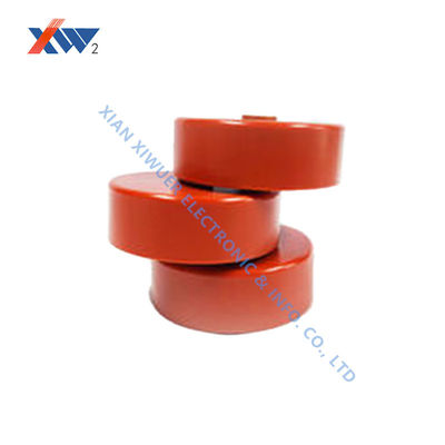 Door handle capacitor with leadless press-fit series structure