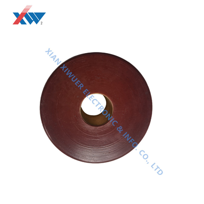 Y5V High voltage feedthrough ring type ceramic capacitor 6500pf 4KVAC