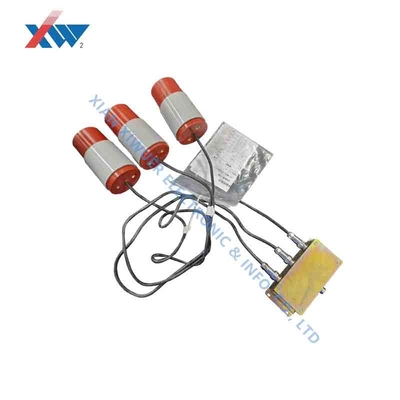 Bushing Shaped Capacitive Voltage Divider Through The Wall Plug-In Electronic Voltage Sensor