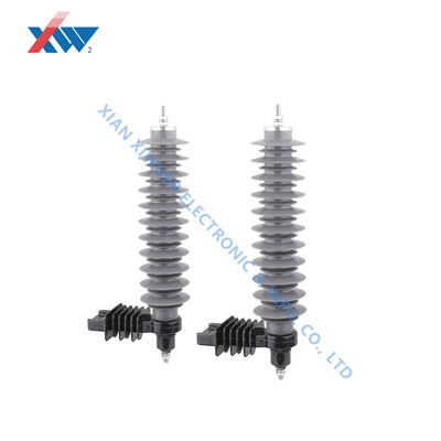 12KV 33kv High Voltage Power Station Type Arrester Metal Oxide Polymer Surge Protection Lightning Arrester