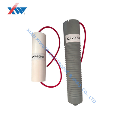 Power Film Capacitor 12kV 600pF Insulating Plastic AC Film Capacitors Used For Power System