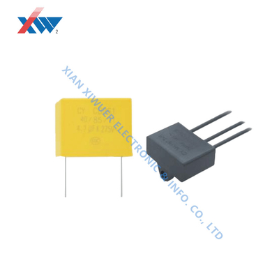 CBB61 Metalized Polypropylene Film Capacitor AC Motor Capacitor 250VDC 10μF Safety Capacitor