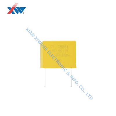 CBB61 Metalized Polypropylene Film Capacitor AC Motor Capacitor 250VDC 10μF Safety Capacitor