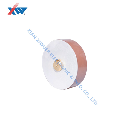 12kVDC High Voltage Ceramic Screw Terminal Capacitor 6000pF For Doorknob Mounting