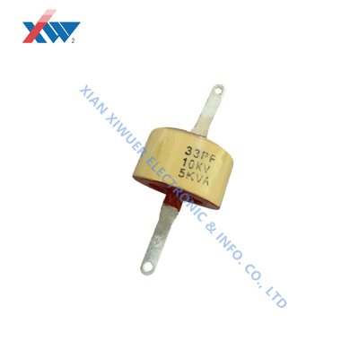 10KV 33PF high frequency ceramic capacitor used in high frequency field with high stability